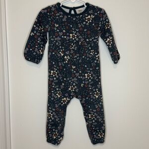 Carter’s Baby Girl Floral Long-Sleeve Jumpsuit